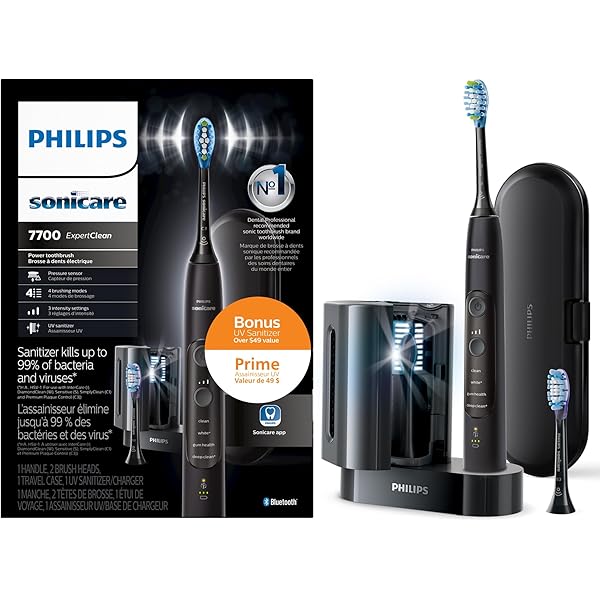 Philips Sonicare Optimal Clean Sonic Toothbrush with UV